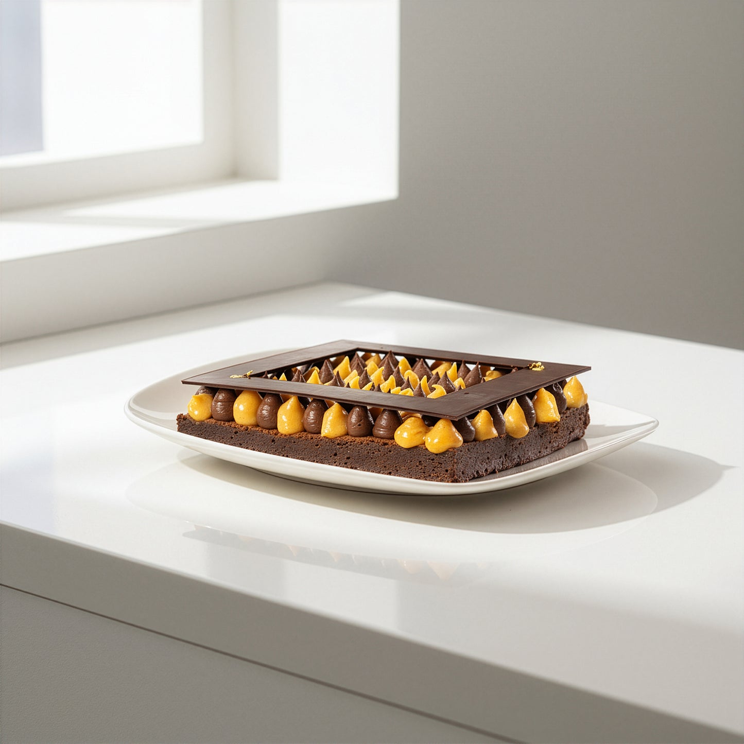 Millionaire’s Caramel Brownie Egg