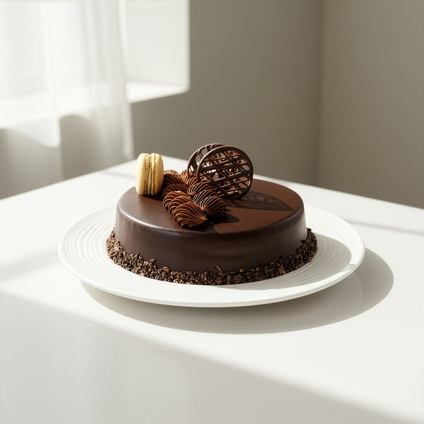 Rich Chocolate Ganache Egg/Eggless