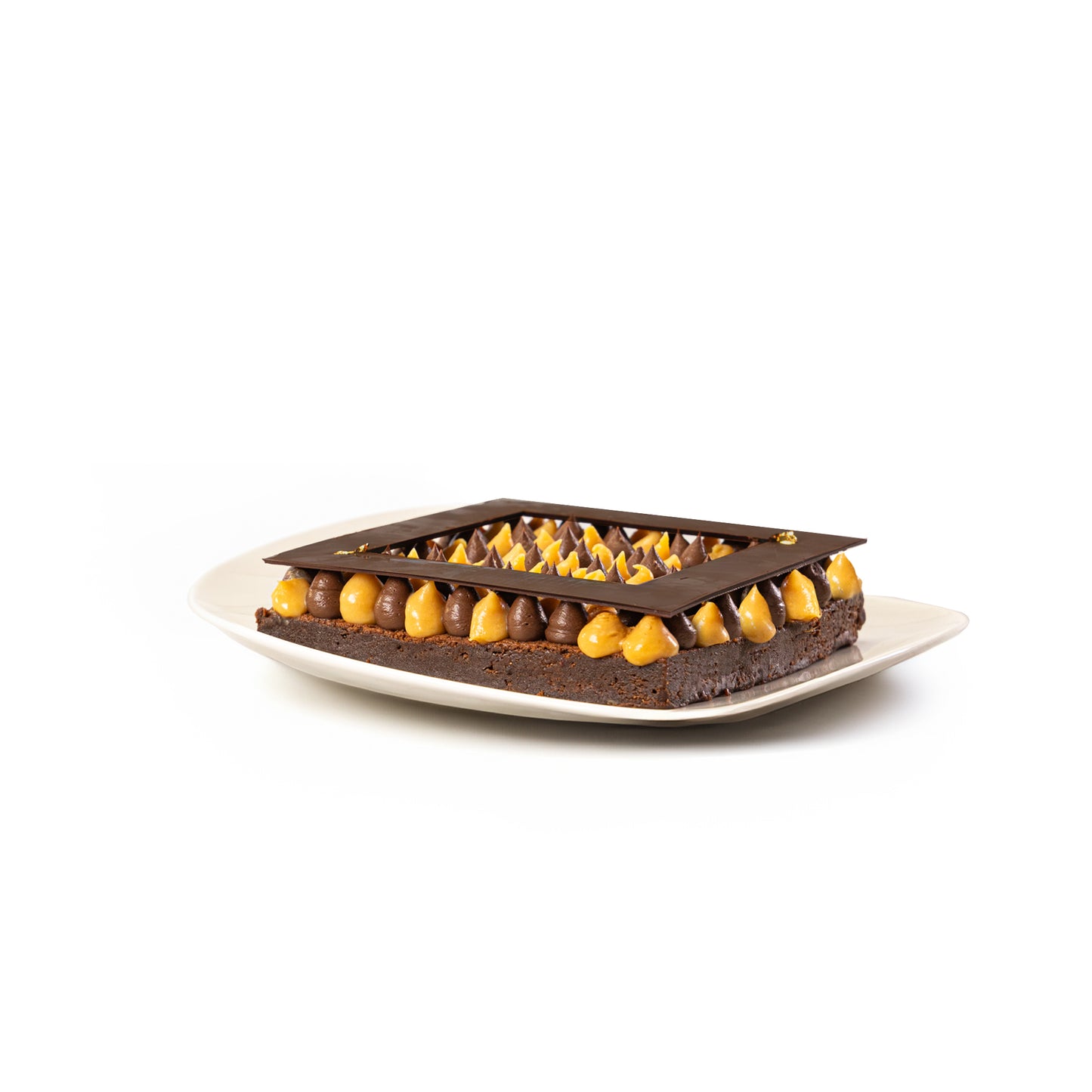 Millionaire’s Caramel Brownie  Egg